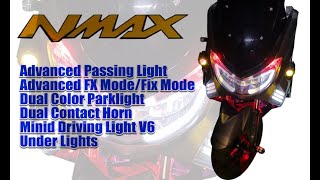 Nmax/advance passing light/advance fx/fixmode/dual contact horn/eyeline