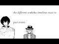 Soukoku timelines react to [] Birthday special! & 5/6k special [] Bungo Stray Dogs