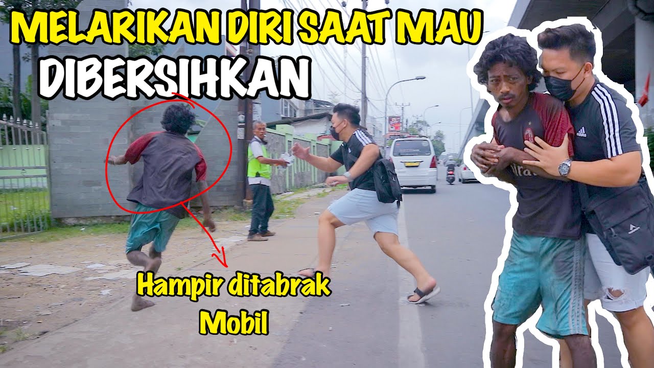 VIRAL DI BANTEN !! MAU MELARIKAN DIRI SAAT DITANGKAP | ODGJ (ORANG DENGAN GANGGUAN JIWA)