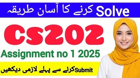 CS202 ASSIGNMENT 1 FALL 2025 ||CS202 SOLUTION 2025|| #cs202 