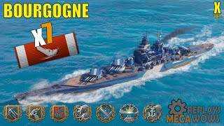 Bourgogne 7 Kills & 266k Damage | World of Warships Gameplay