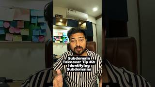 Subdomain Takeover Tip2: Identifying Subdomains  #bugbounty #cybersecurity #hackerone