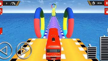 Impossible Bus Stunt Driving #1 - Free Bus Games 2020 - Simulator Bus Games - Android Gameplay