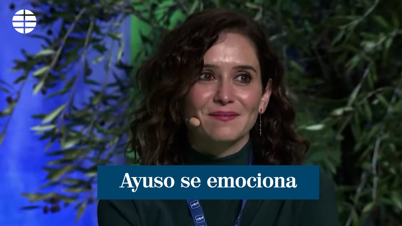 Ayuso se emociona tras la larga ovación en el Congreso del PP de ...