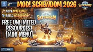Screwdom code - how to get infinite resources for iOS Android