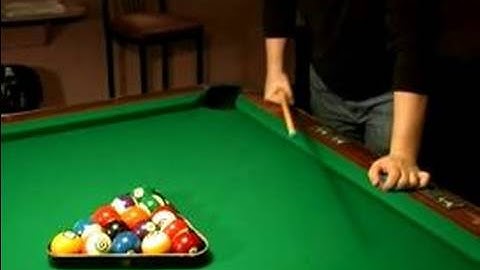 How to Play 8-Ball : The Object of Billiards