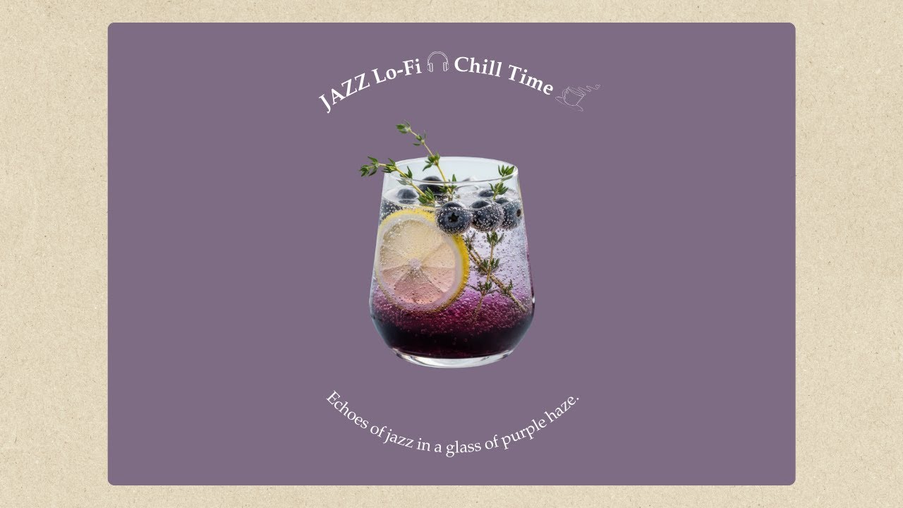【Playlist】Midnight Fizz Therapy • Mellow Jazz Lo-Fi for Late Night Dreamers | Study ・ Focus ・ Chill
