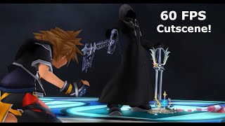 Sora Vs Roxas Cutscene in 60 FPS! | Kingdom Hearts 2 Final Mix PC