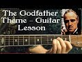 The GODFATHER THEME - Guitar Lesson