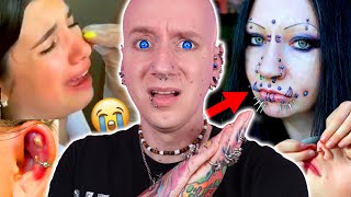 The WORST Septum Piercing Fails Ever | Piercings Gone Wrong 78 | Roly