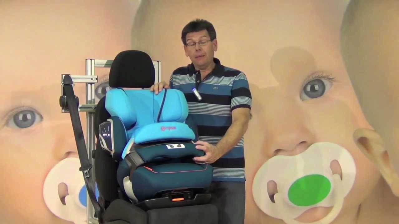 Seggiolino Auto Cybex Modello Pallas 2-fix - YouTube