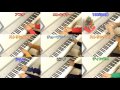 クリスマスソング 【全部俺×16人で演奏した】　ピアノ　「5→9～私に恋したお坊さん～」主題歌　全部俺ピアノ backnumber