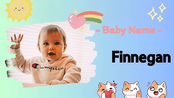 FINNEGAN | Finnegan name meaning | Boy Name Meaning | Little fair one (2023)
