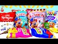 MIX КУКУРУЗНЫХ ПАЛОЧЕК с СЮРПРИЗАМИ! Неплохие Игрушки, Kinder Surprise unboxing