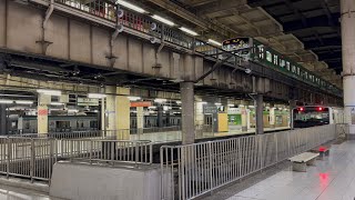 【4K高画質】【常磐線の始発がE501系カツK704編成(行先方向幕車)とE531系0番台カツK407編成とコラボ✨】E231系0番台マト102編成が12番線発車(471H)2026.5.5.4:33