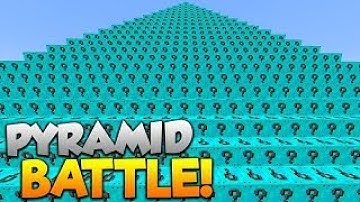 Minecraft 1v1v1 DIAMOND LUCKY BLOCKS PYRAMID BATTLE! - Minecraft Mods