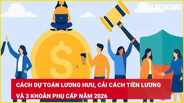 Cách dự toán lương hưu, cải cách tiền lương và 3 khoản phụ cấp năm 2026| Báo Lao Động