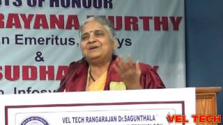 VTU SPECIAL CONVOCATION   Acceptance by Dr.Mrs.Sudha Murty Chairperson, Infosys Foundation