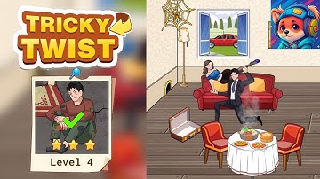 Tricky Twist Puzzle – Level 4 Help them have a better life Solution | iOS / Android Gameplay