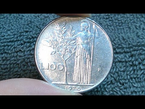 1976 Italy 100 Lire Coin • Values, Information, Mintage, History, and More