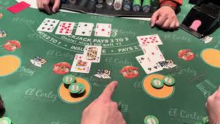 INSANE ENDER! $2000 blackjack session in Vegas