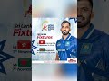 Sri Lanka Fixtures for the Hong Kong Sixes 2025 #slcricket #hongkongsixes #cricketleague #worldsport