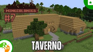 Taverno | Minecraft Minecolonies E7 | Esperanto