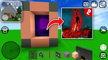 How to Make PORTAL to SIREN HEAD 2 in MINI BLOCK CRAFT 3D