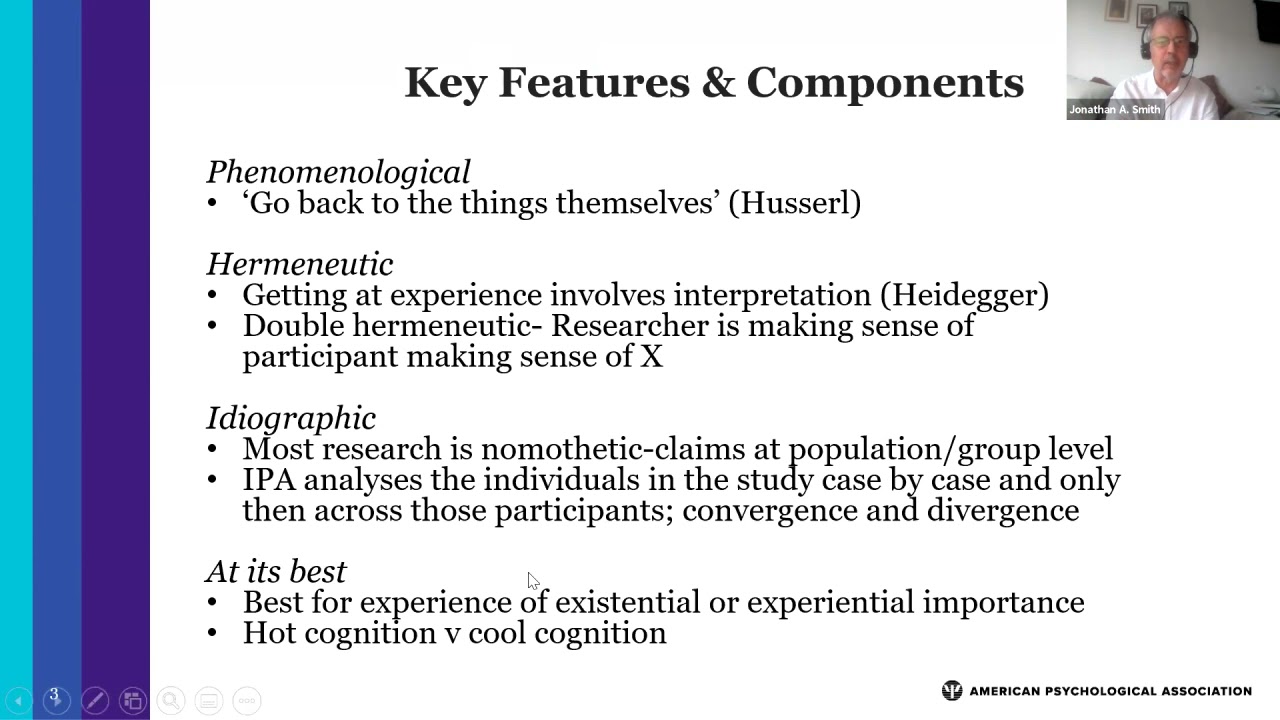 interpretative phenomenological analysis qualitative research