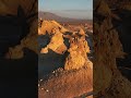 Trona Pinnacles during golden hour. #shortsnature #california #visitcalifornia #drone #dji