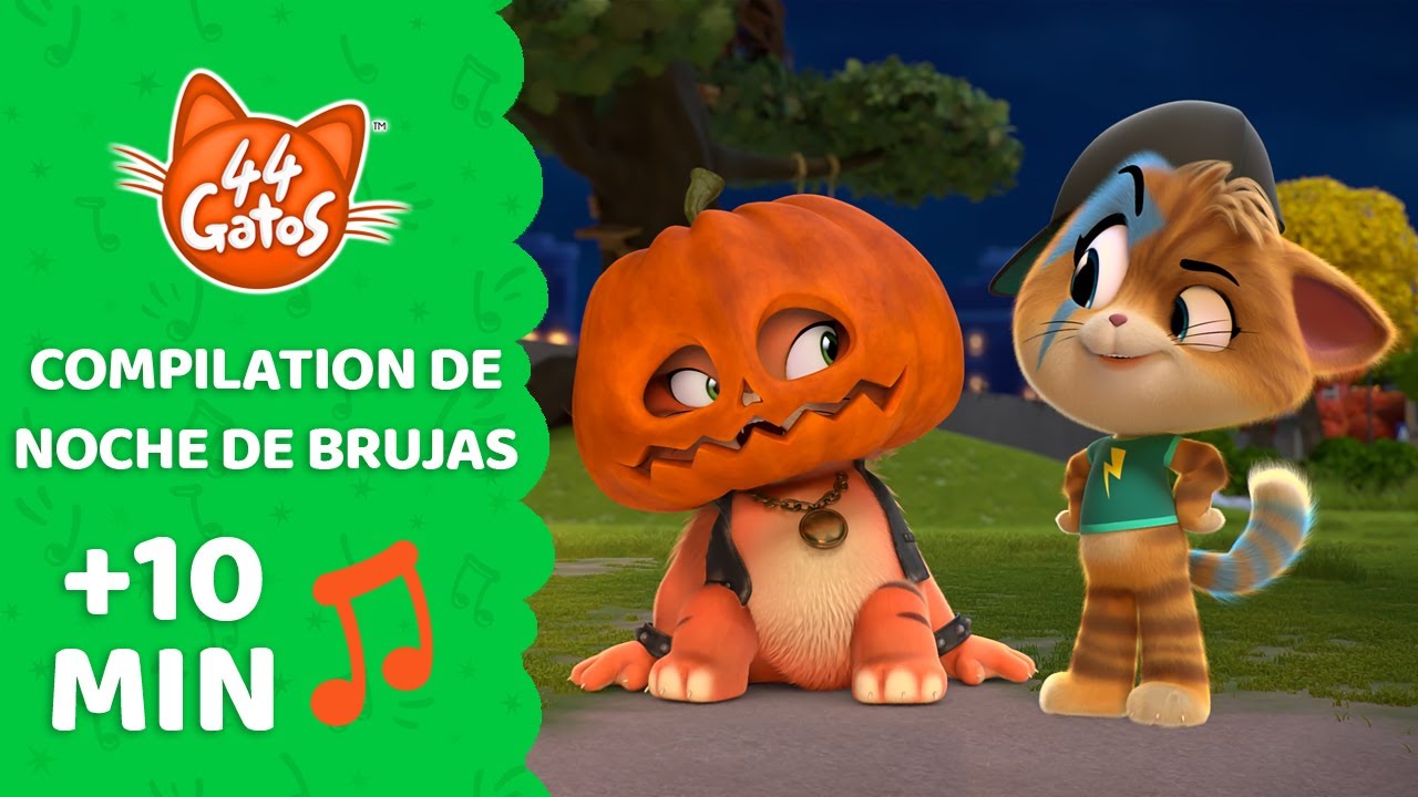 44 Gatos | Latinoamérica | El gato fantasma y otras canciones para celebrar la Noche de Brujas