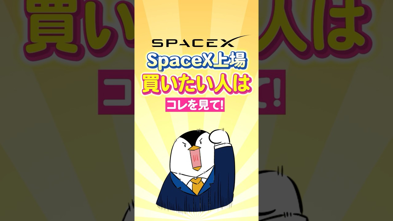【SpaceX上場】買いたい人はまずコレを見て！