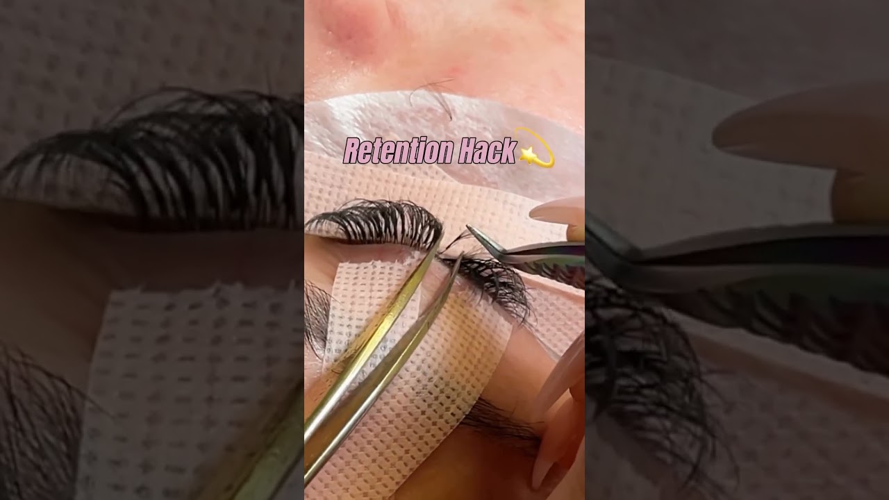 Lash retention tips for lash artists | wrapping lash extensions