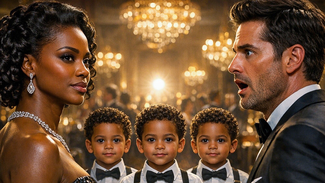 Millionaire Mocked His Childless Ex Wife At The Gala Night, 5 Minutes Later His Triplets Stormed The