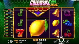 Colossal Cash Zone slot machine by Pragmatic Play gameplay ★ SlotsUp screenshot 2