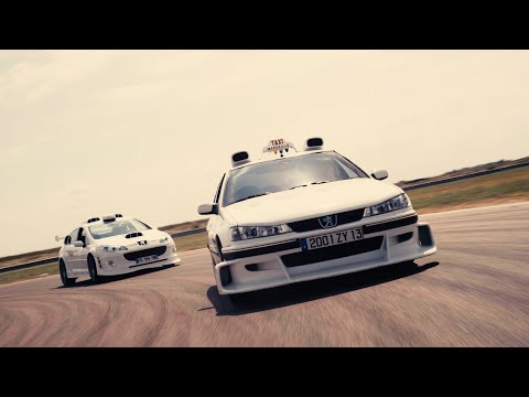 PEUGEOT 406 V6 vs 407 V6 TAXI MOVIE - Movie Cars Drag Races