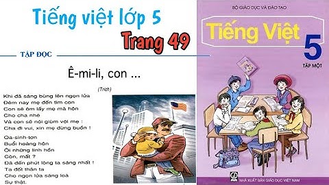 Soạn bài tập đọc ê mi li con