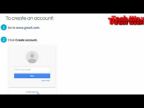 सिर्फ 1 मिनट में जीमेल खाते बनाएँ||create gmail account in just 1min|| Tech Wax