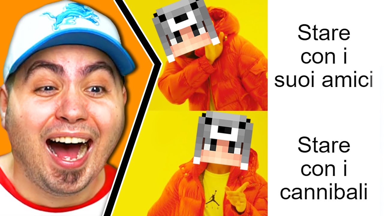 REAGISCO AI MIGLIORI MEME SUI MIEI AMICI!!