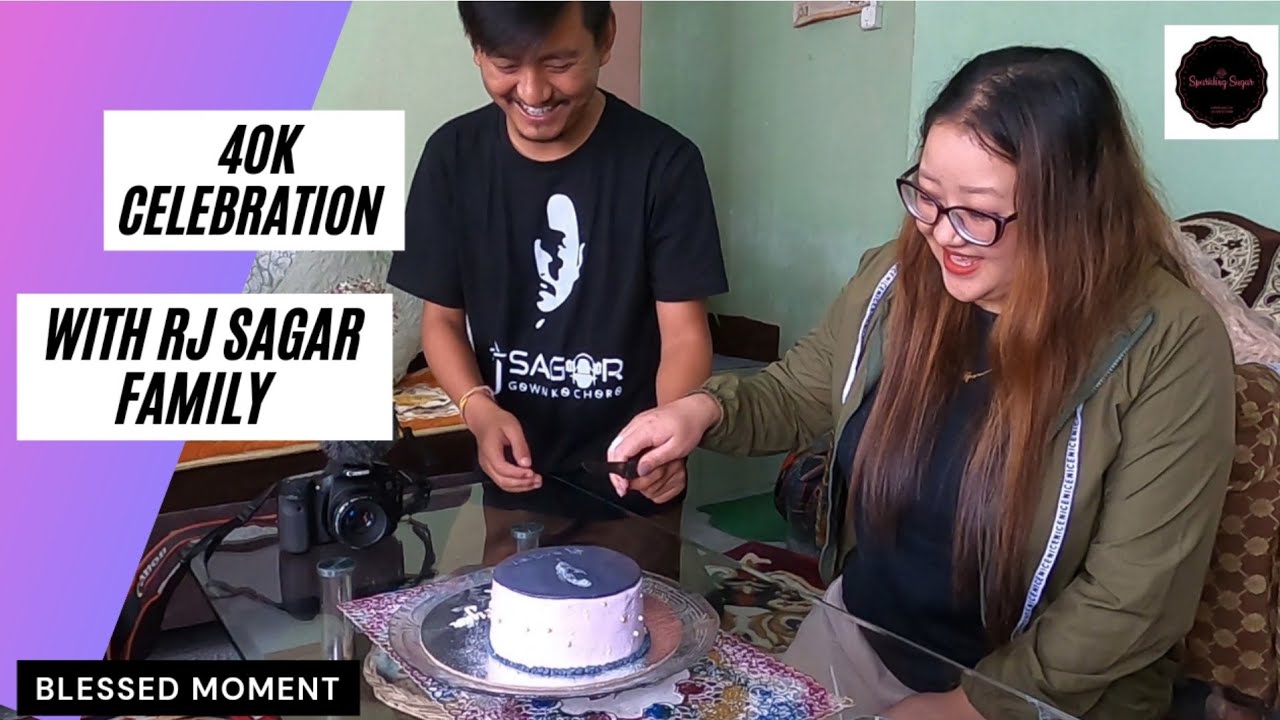40K Subscribers Celebrations||Sparklingsugar||Rj Sagar