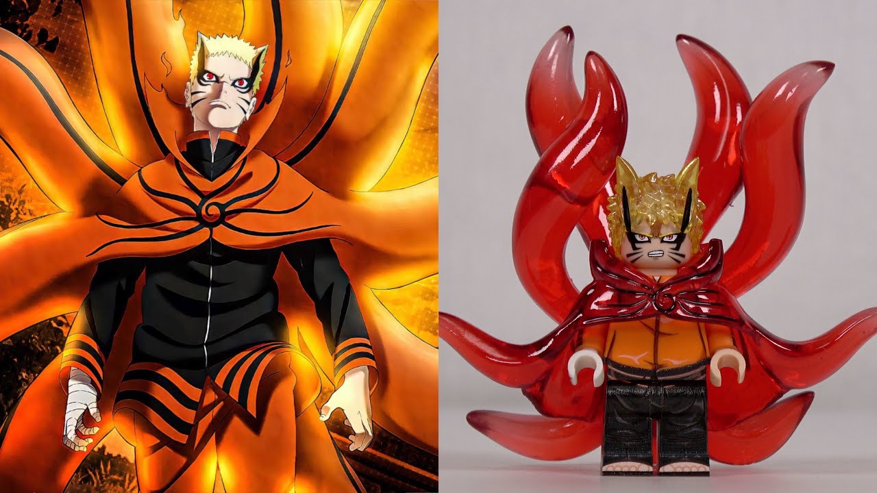 비싼 만큼 예쁘다 레고 나루토 커스텀 피규어 (Lego naruto custom figure) YouTube