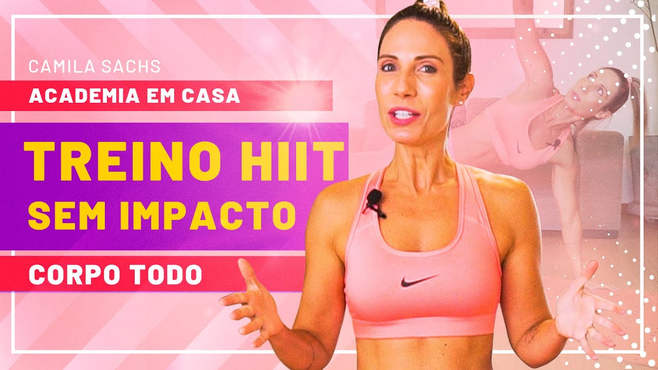 Treino HIIT SEM IMPACTO
