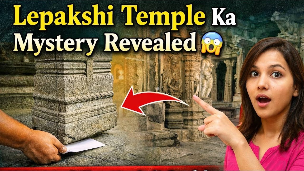 Lepakshi Temple Ka Mystery Revealed 😱 | Hanging Pillar Ka Asli Sach!| Anvi Sharma