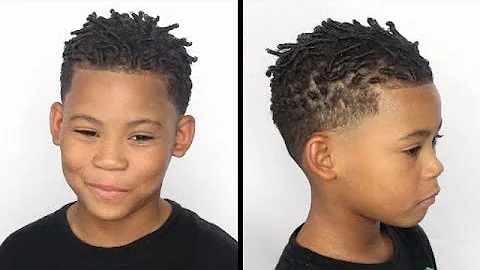 HOW TO:Natural Hair Twist for boys(men)|twist comb