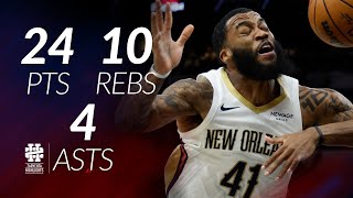 Saddiq Bey 24 pts 10 rebs 4 asts vs Spurs 25/26 season