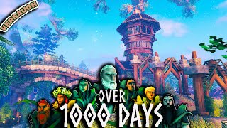 Valheim  How 7 Players  Built 3 MOST GORGEOUS Villages | Played Over a 1000 Days (Movie)