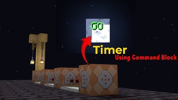 How To Make Timer Using Command Block In Minecraft