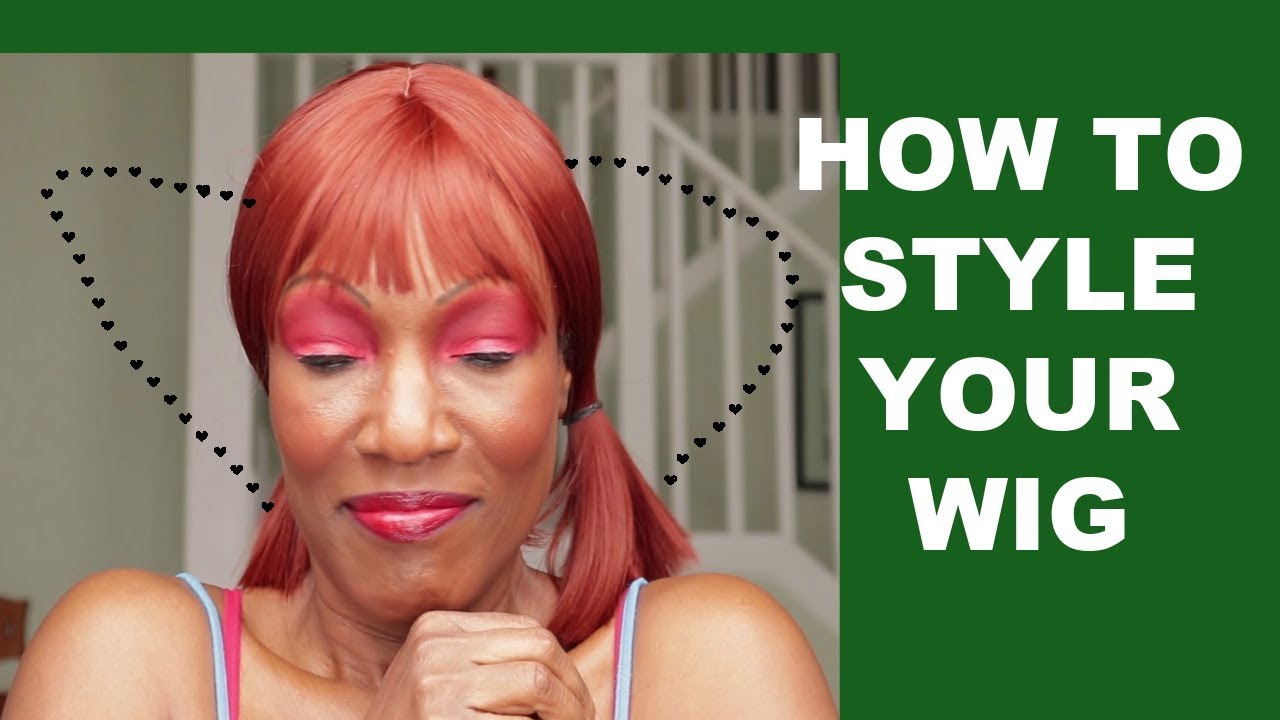 Wig Styling \ How to Style Your Wig YouTube