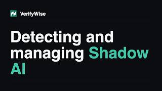 Detecting and managing Shadow AI
