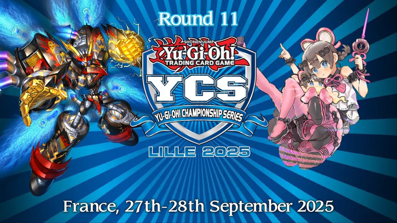 YCS LILLE │ Mitsurugi Ryzeal VS K9 Solfachord │ Round 11 Yu-Gi-Oh! September 2025
